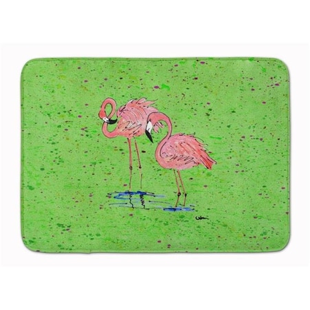 Carolines Treasures Carolines Treasures 8567-RUG Flamingo Machine Washable Memory Foam Mat 8567-RUG